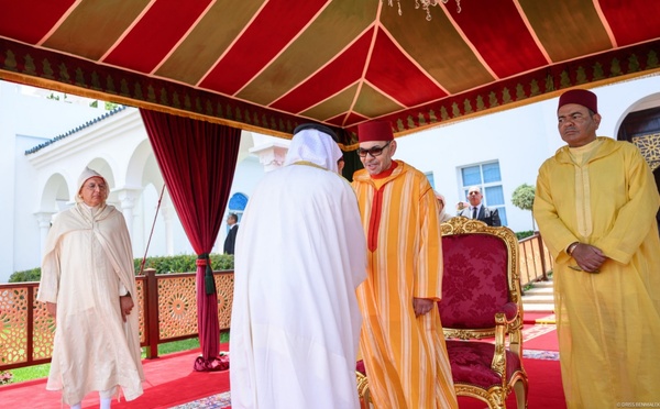 الملك محمد السادس يترأس حفل استقبال رسمي بمناسبة عيد العرش في المضيق