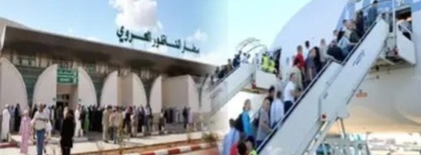 استياء بين مسافرين بمطار العروي بعد تعذر سفرهم على متن رحلة جوية