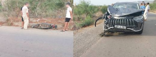 حادث مأساوي بالدريوش.. وفاة سائق دراجة نارية بعد اصطدام مروع