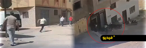 مقطع يوثق مطاردة أمنية تخللها إطلاق نار كثيف مع عصابة المخدرات بامزورن
