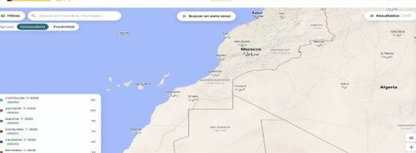 منصة الإسكان العمومي الجديدة بإسبانيا تثير عاصفة سياسية بسبب الخريطة المغربية