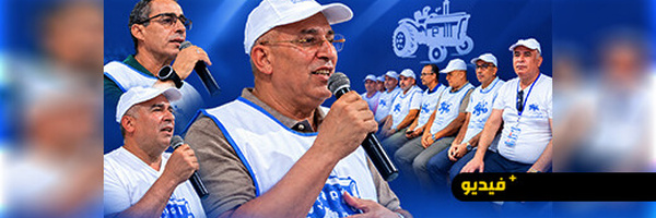 أجواء حماسية ترافق محطة محمد مومني الانتخابية ببني أنصار