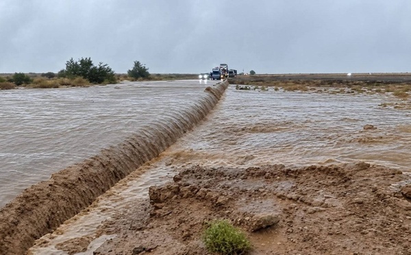 تساقطات مطرية غزيرة تتسبب في اضطرابات طرقية والدعوة للحيطة
