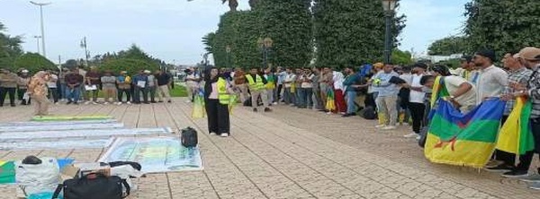 أساتذة الأمازيغية يحتجون بالرباط وهذه مطالبهم