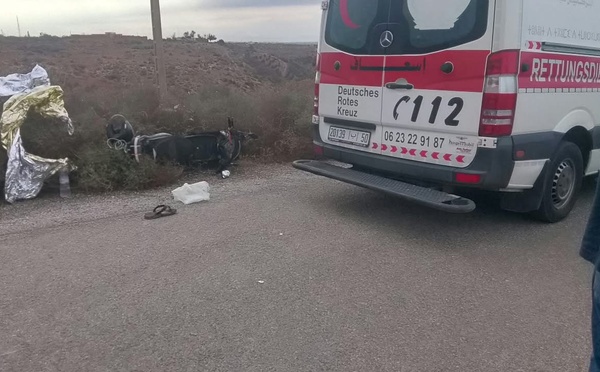 حادث سير بأركمان يرسل "مخارني" إلى المستشفى الحسني بالناظور
