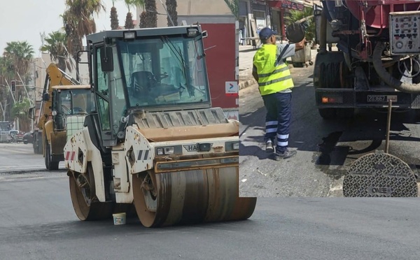 بعد تزفيت الشوارع.. صفقات لإصلاح أنابيب الصرف الصحي والماء تجر انتقادات لجماعة الناظور و " SRM "