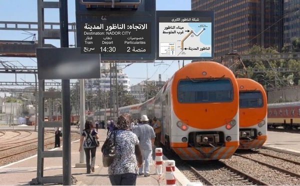 "ONCF" ترصد 24 مليون درهم لدراسات الشبكة السككية بالناظور