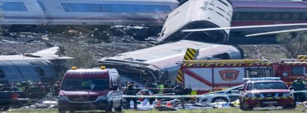 حادث قطاري إسبانيا.. ارتفاع الحصيلة إلى 64 قتيلا و80 مصابا