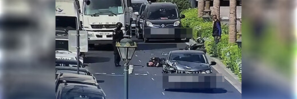 سائق مخمور يدهس شرطيا دراجا مرتين قبل أن يلوذ بالفرار بأكادير