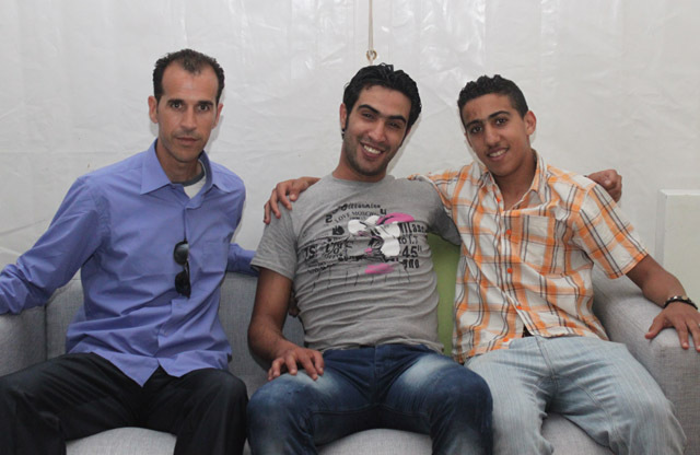 moi et abdo soltal et jamal a fistival nador 2011